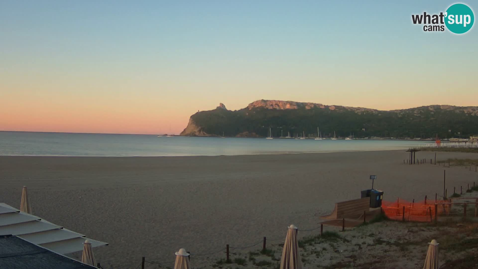 Poetto beach webcam | Cagliari | Sardinija