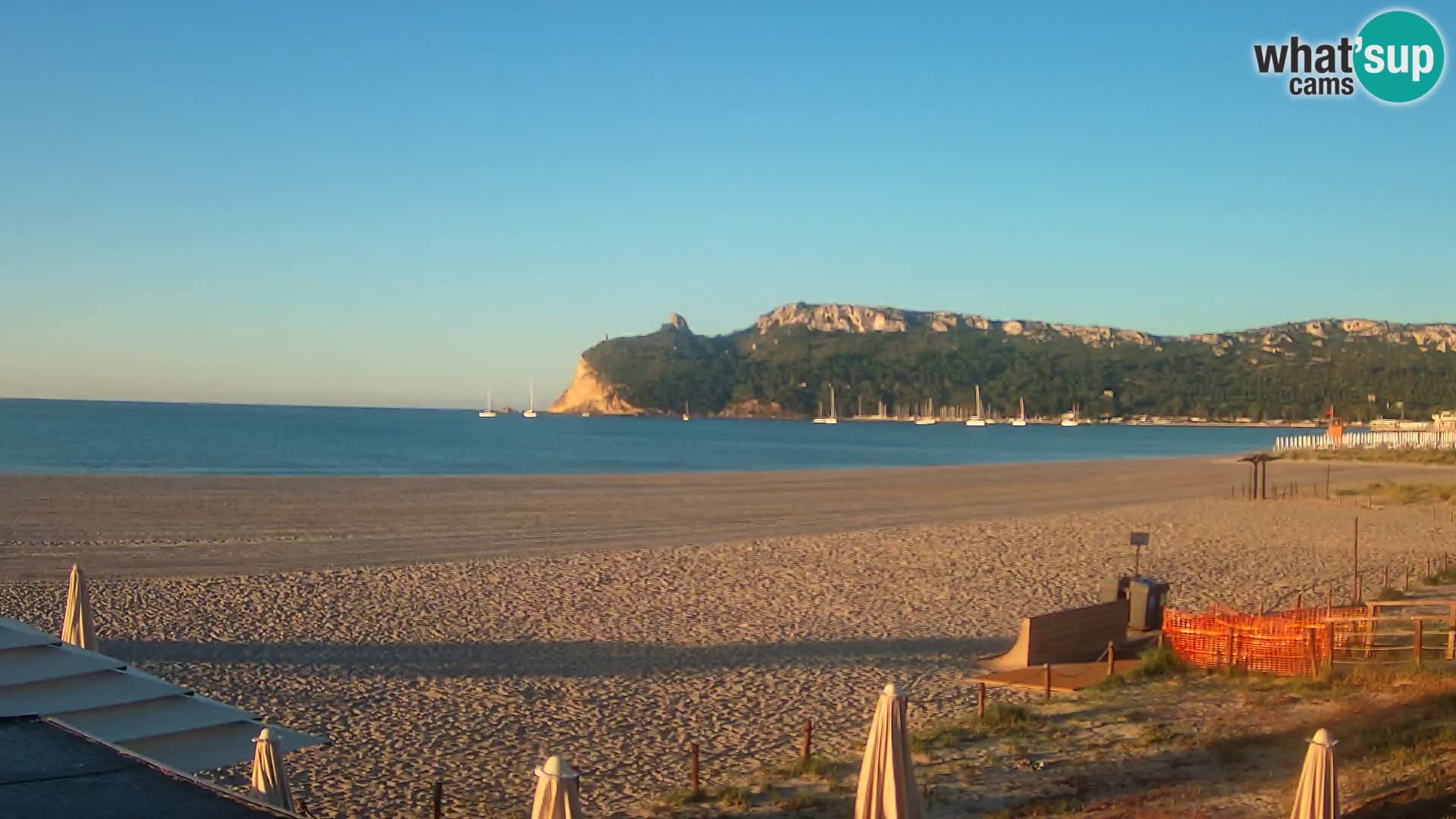 Poetto Strand Webcam | Cagliari | Sardinien
