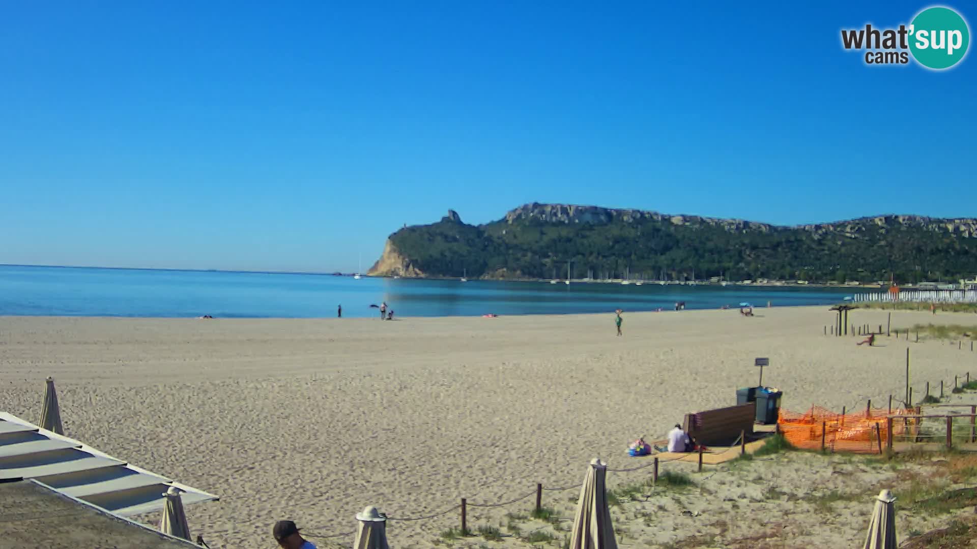 Webcam spiaggia del Poetto | Cagliari | Sardegna