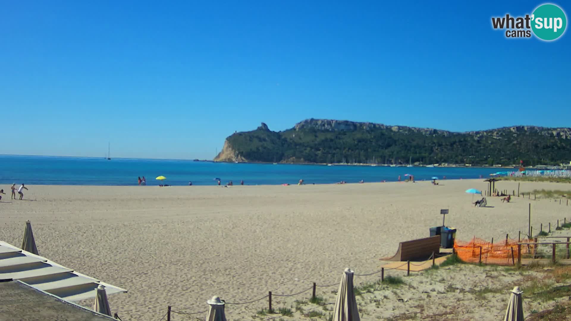 Webcam playa de Poetto | Cagliari | Cerdeña