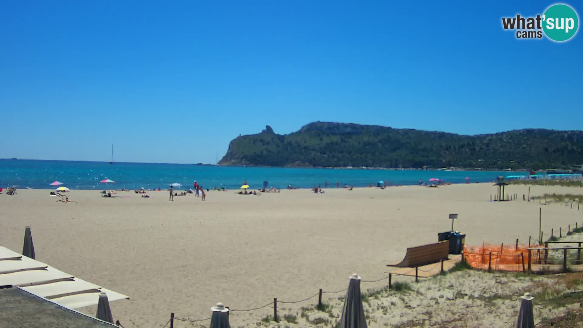 Webcam spiaggia del Poetto | Cagliari | Sardegna