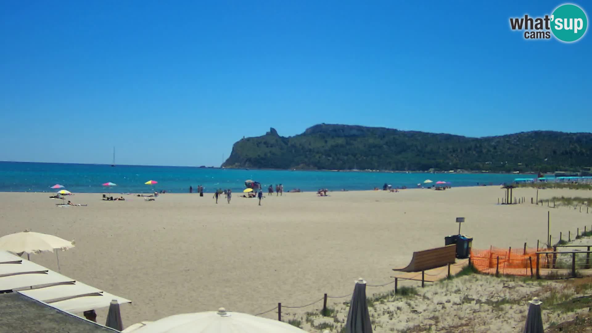 Webcam spiaggia del Poetto | Cagliari | Sardegna