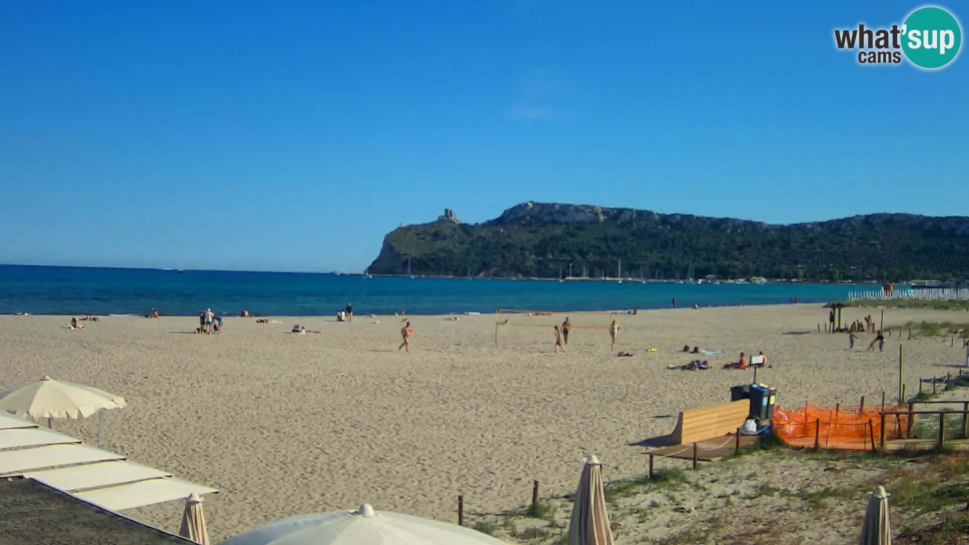 Webcam playa de Poetto | Cagliari | Cerdeña