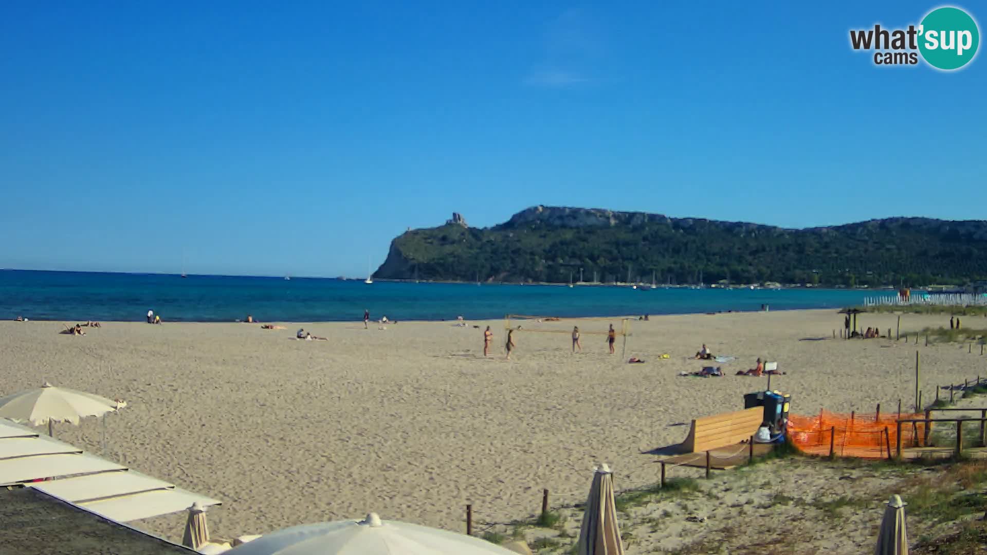Webcam playa de Poetto | Cagliari | Cerdeña