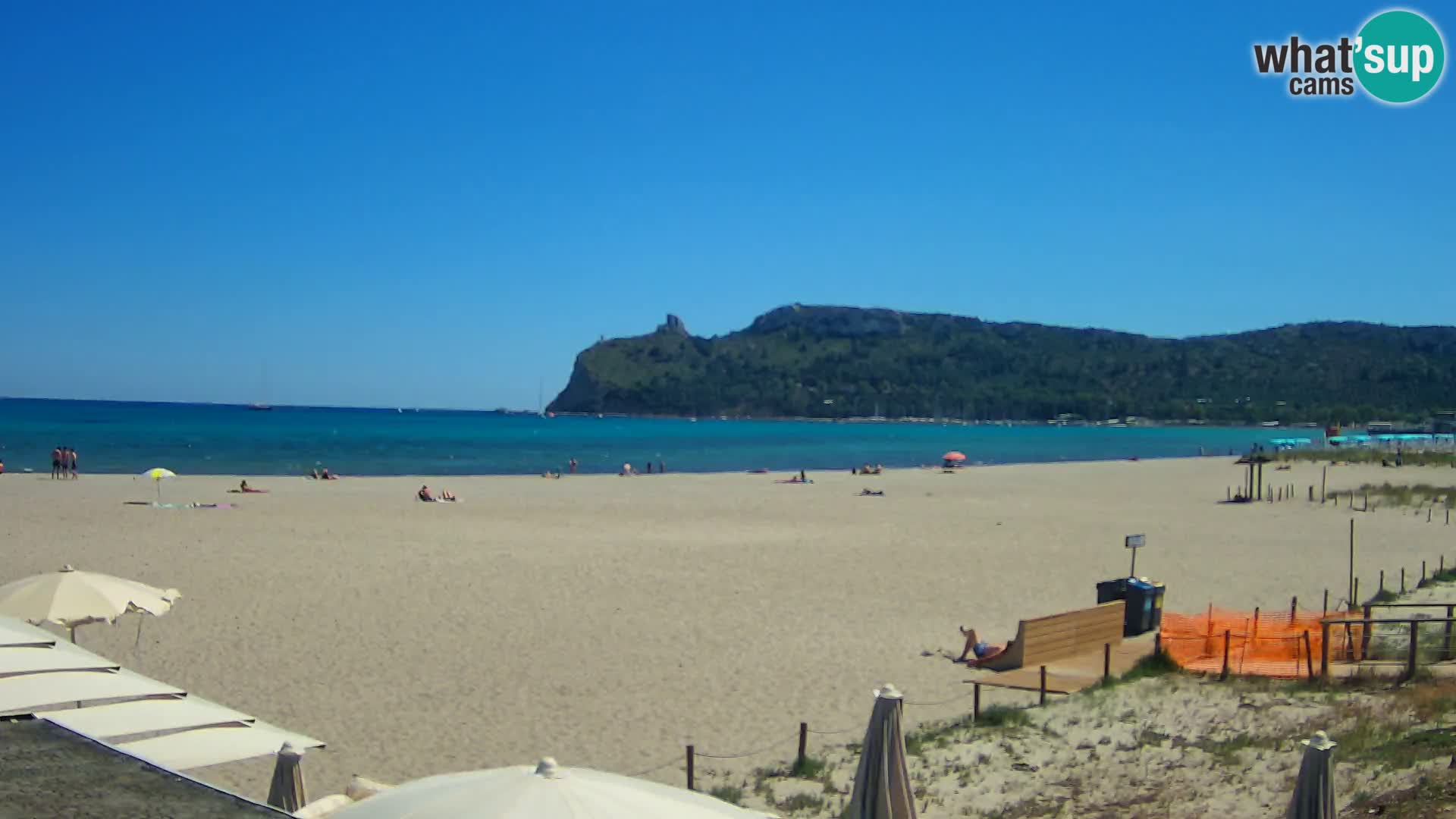 Webcam playa de Poetto | Cagliari | Cerdeña
