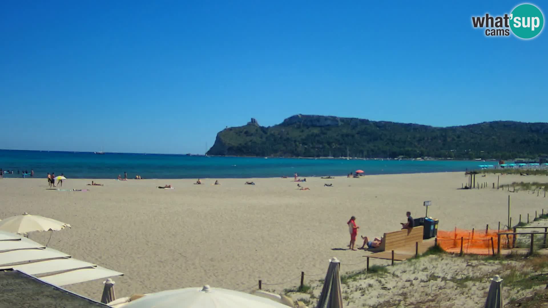 Webcam playa de Poetto | Cagliari | Cerdeña
