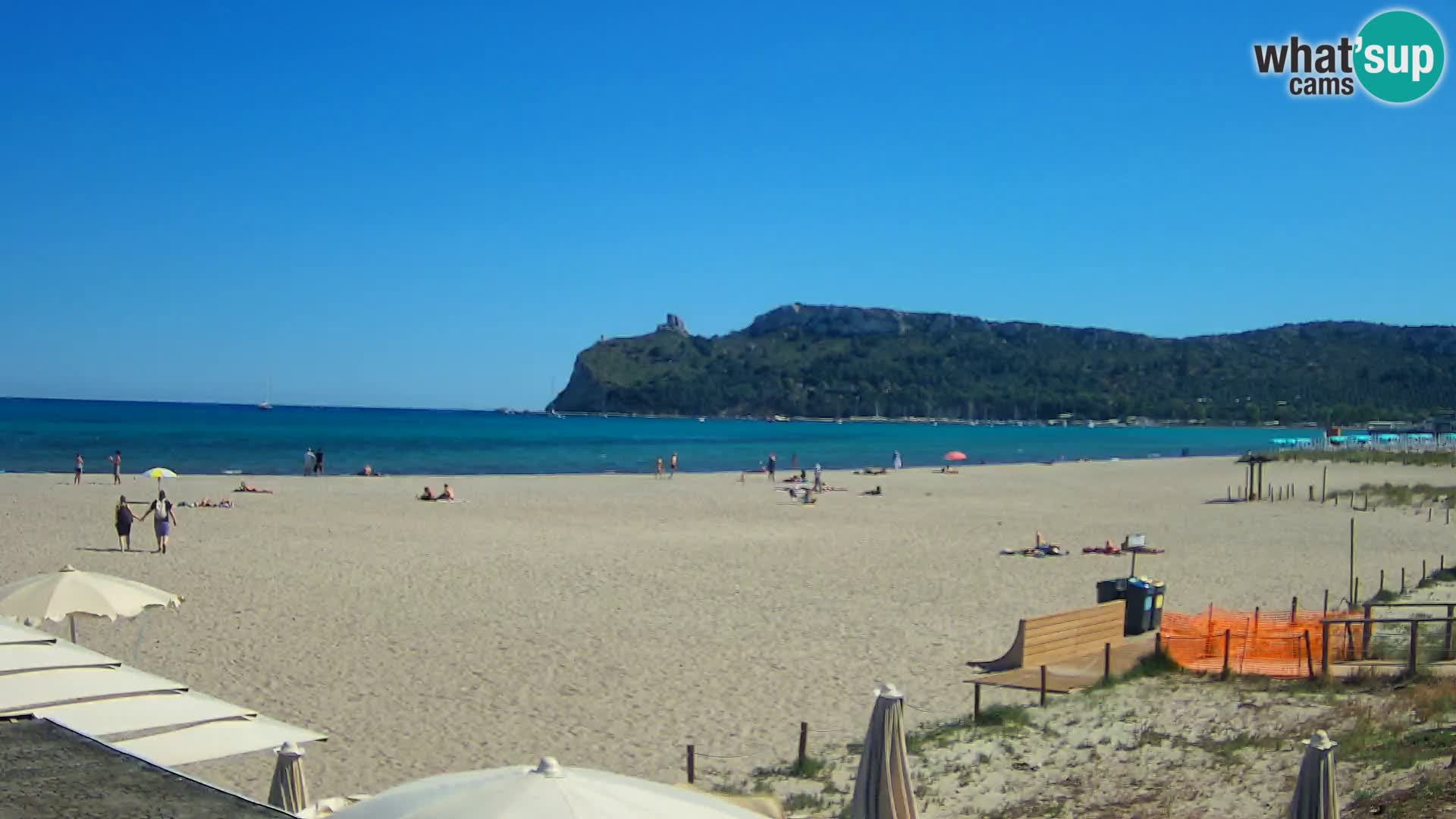 Webcam playa de Poetto | Cagliari | Cerdeña