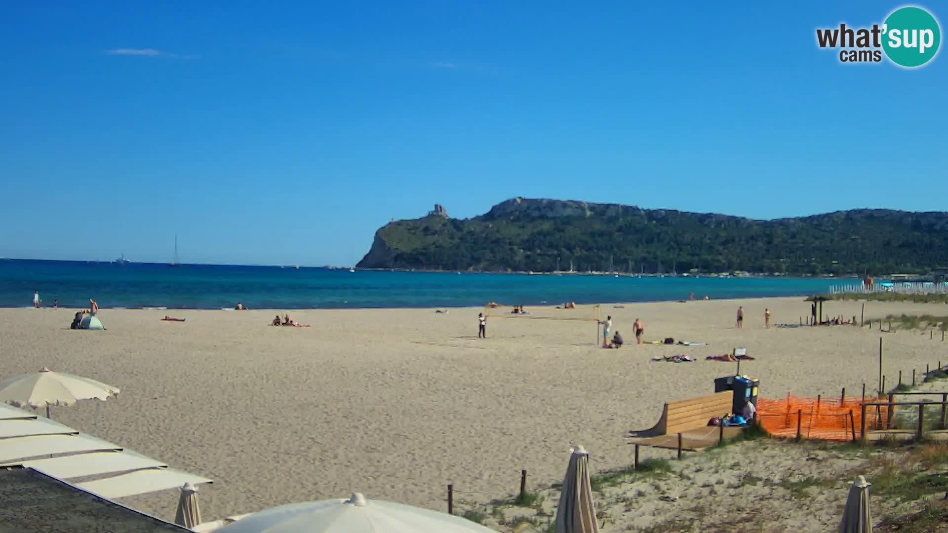 Webcam playa de Poetto | Cagliari | Cerdeña