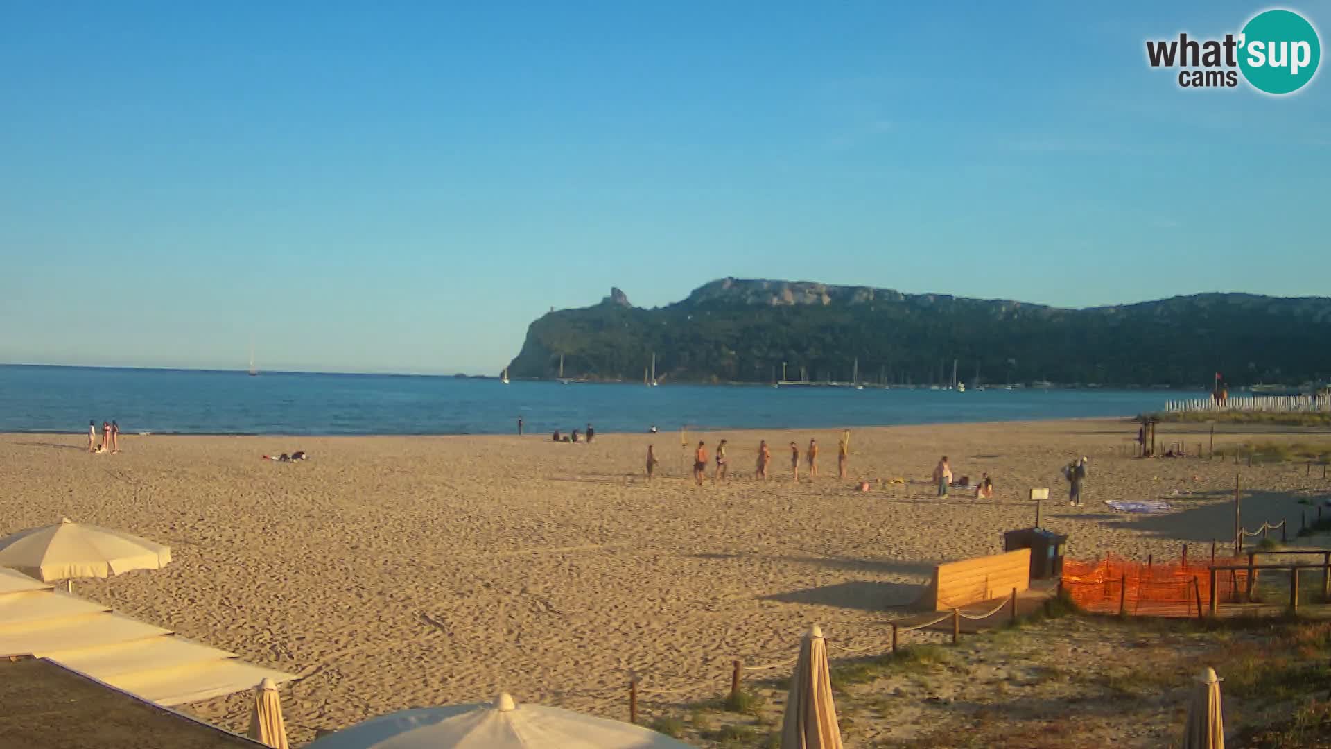 Webcam plage de Poetto | Cagliari | Sardaigne