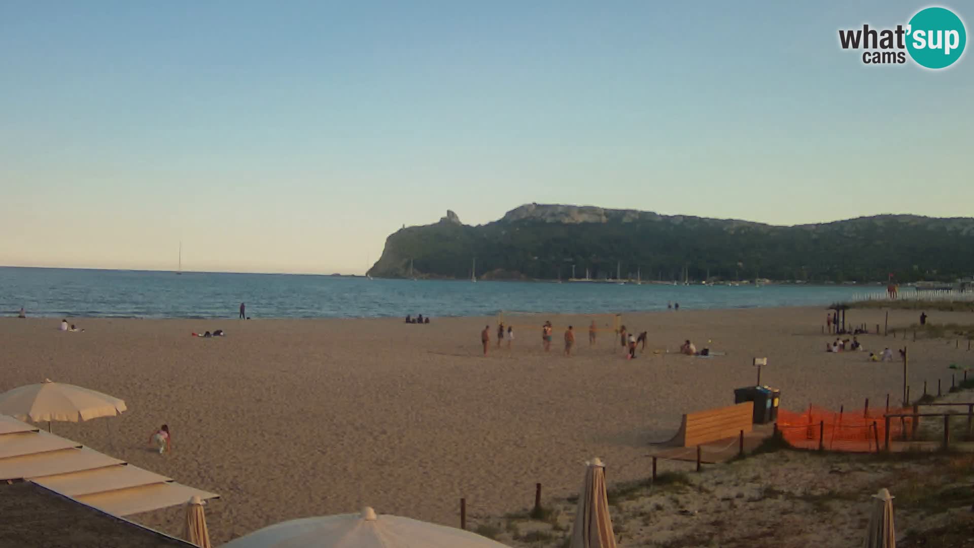 Poetto beach webcam | Cagliari | Sardinia