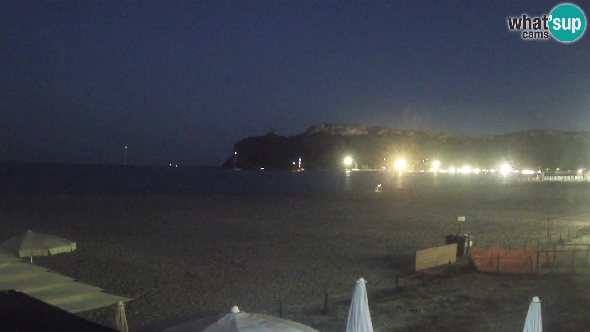 Webcam spiaggia del Poetto | Cagliari | Sardegna