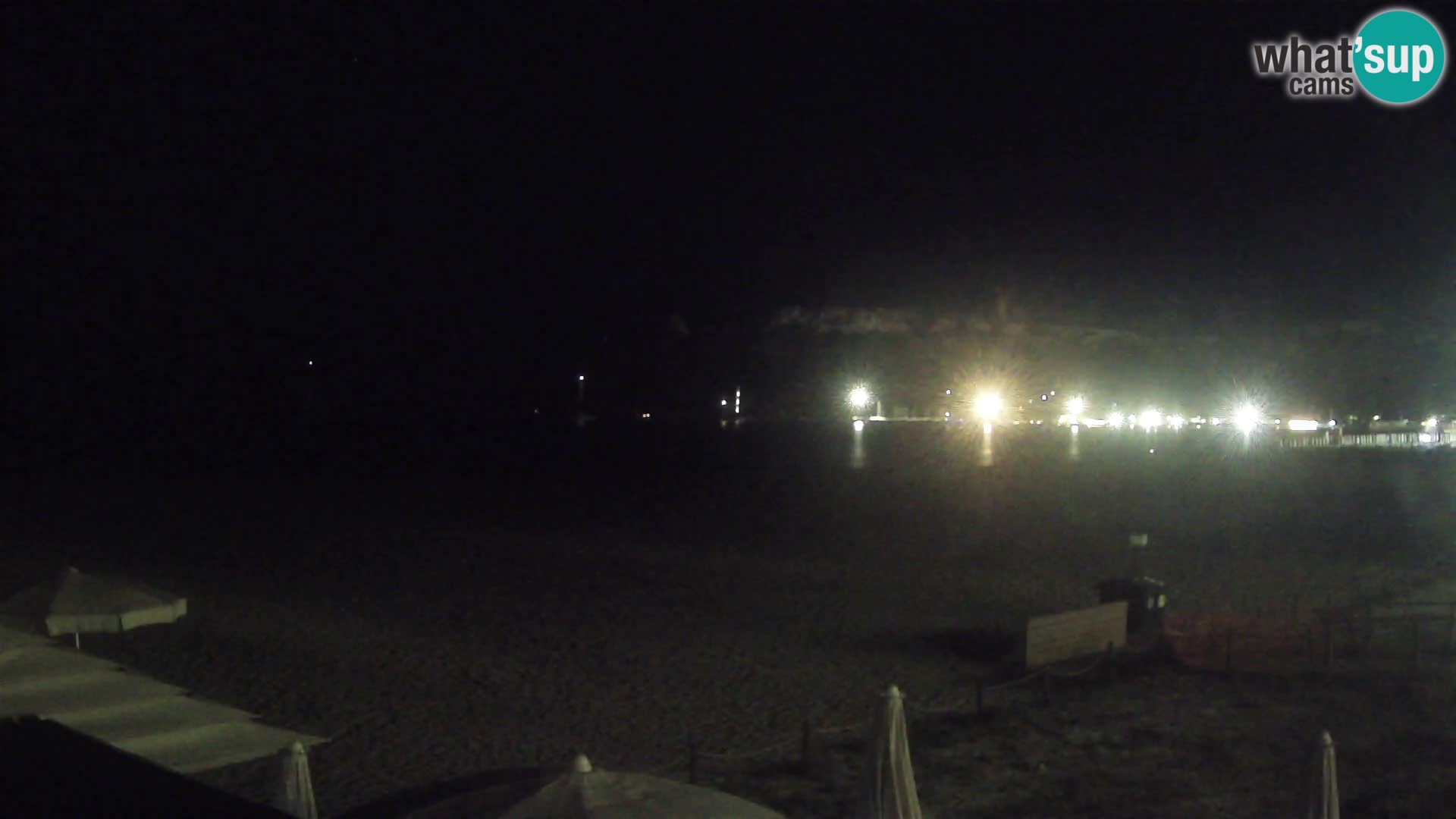 Poetto beach webcam | Cagliari | Sardinija