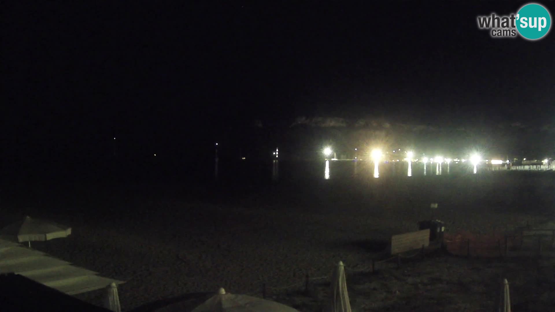 Poetto beach webcam | Cagliari | Sardinija