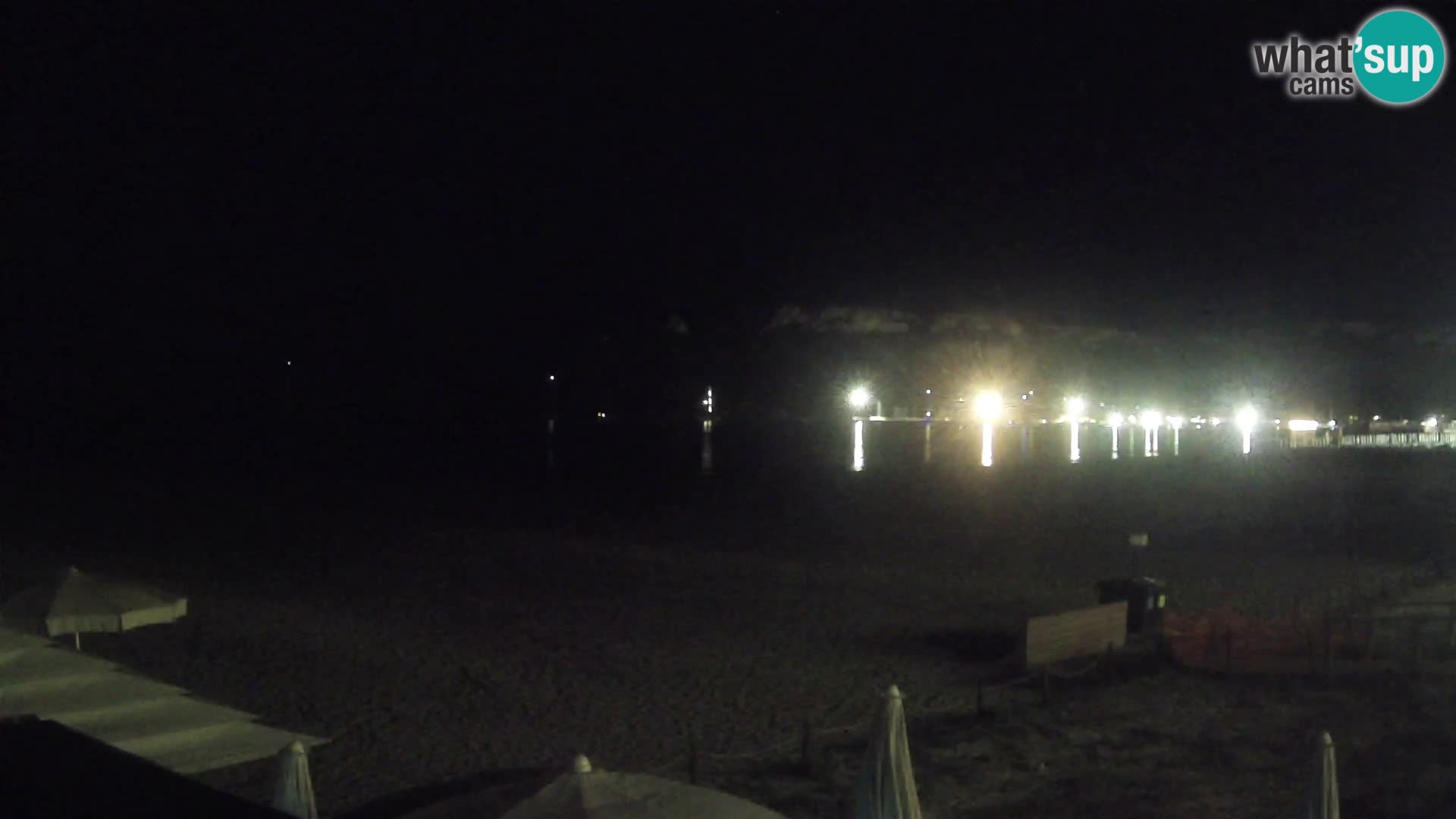 Poetto beach webcam | Cagliari | Sardinija