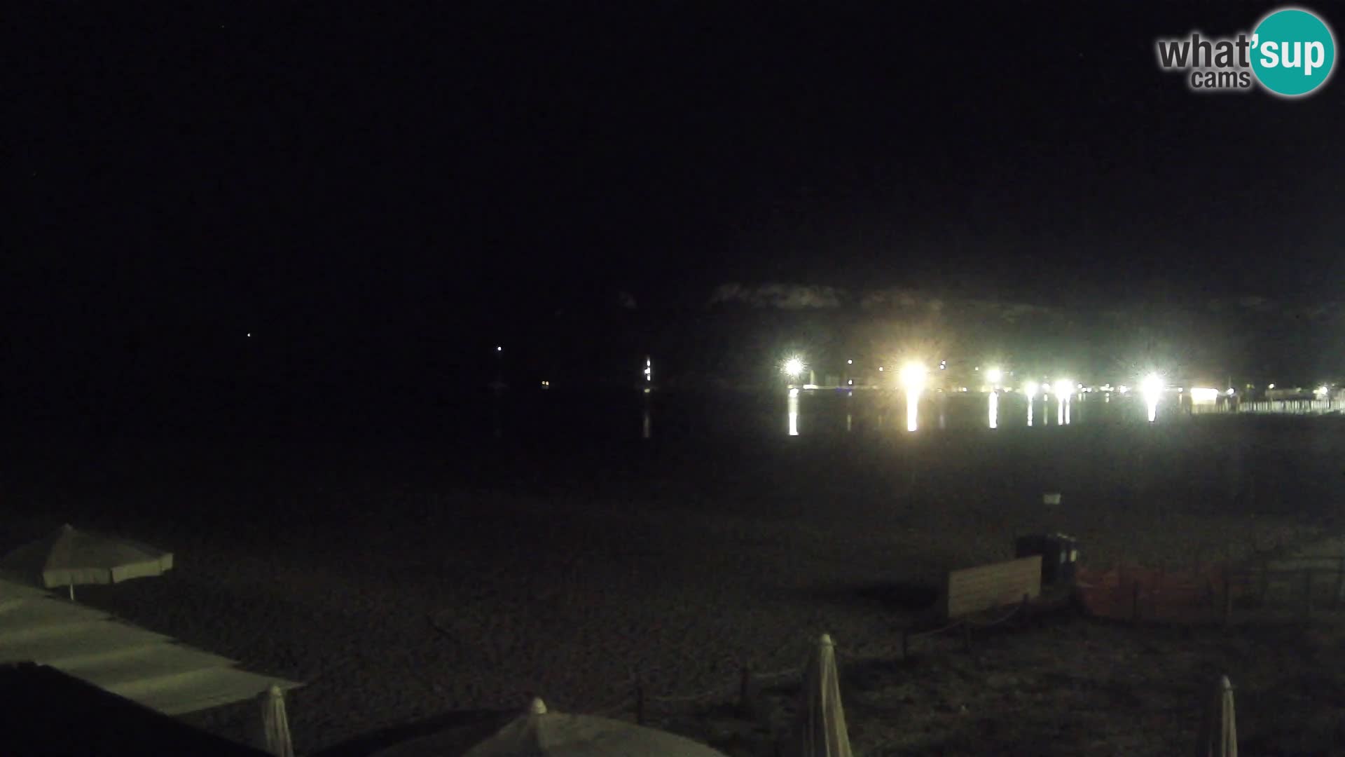 Poetto beach webcam | Cagliari | Sardinija