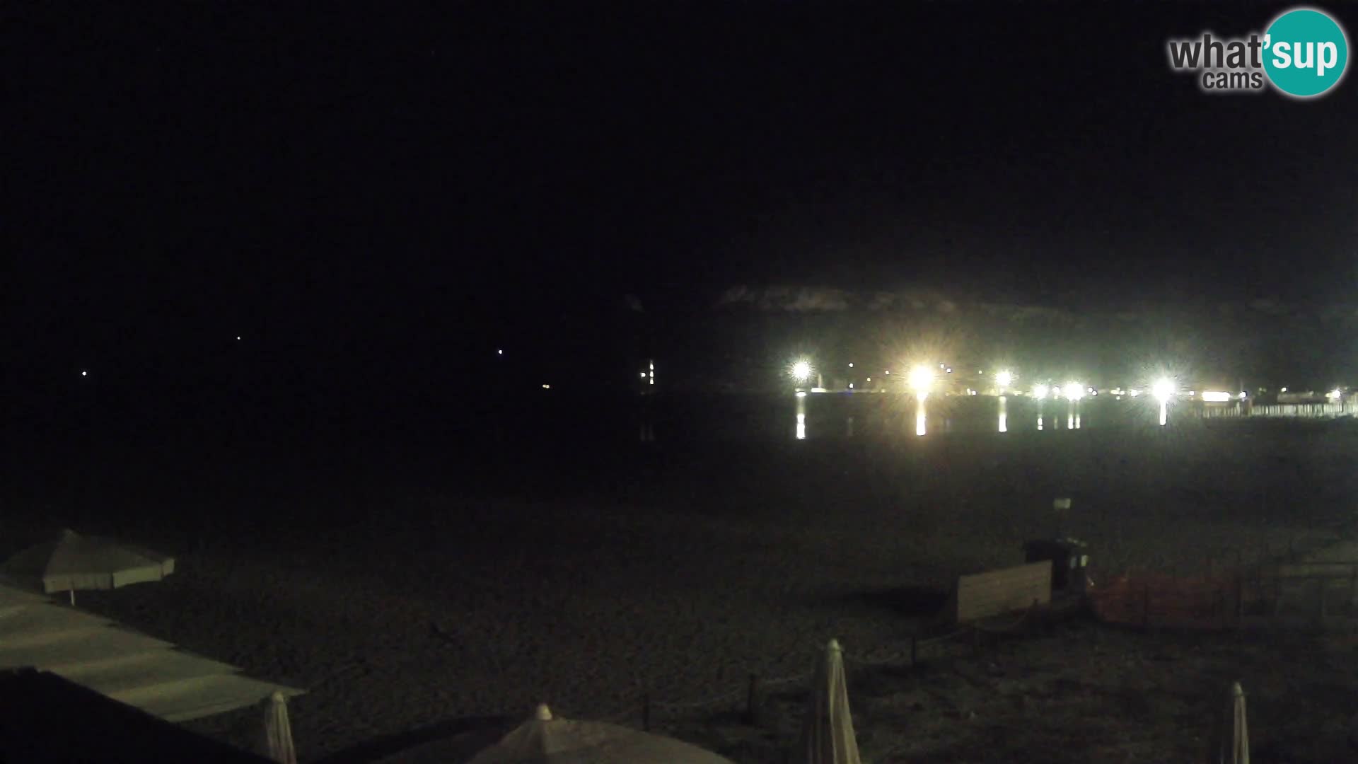 Poetto beach webcam | Cagliari | Sardinia