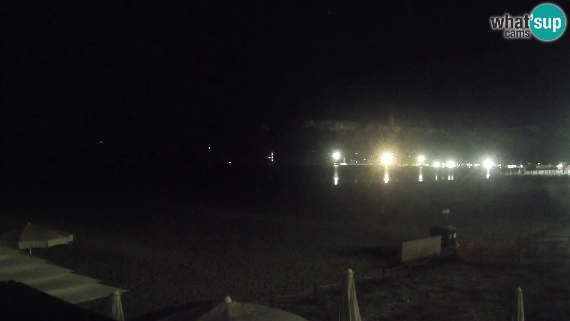 Poetto Strand Webcam | Cagliari | Sardinien