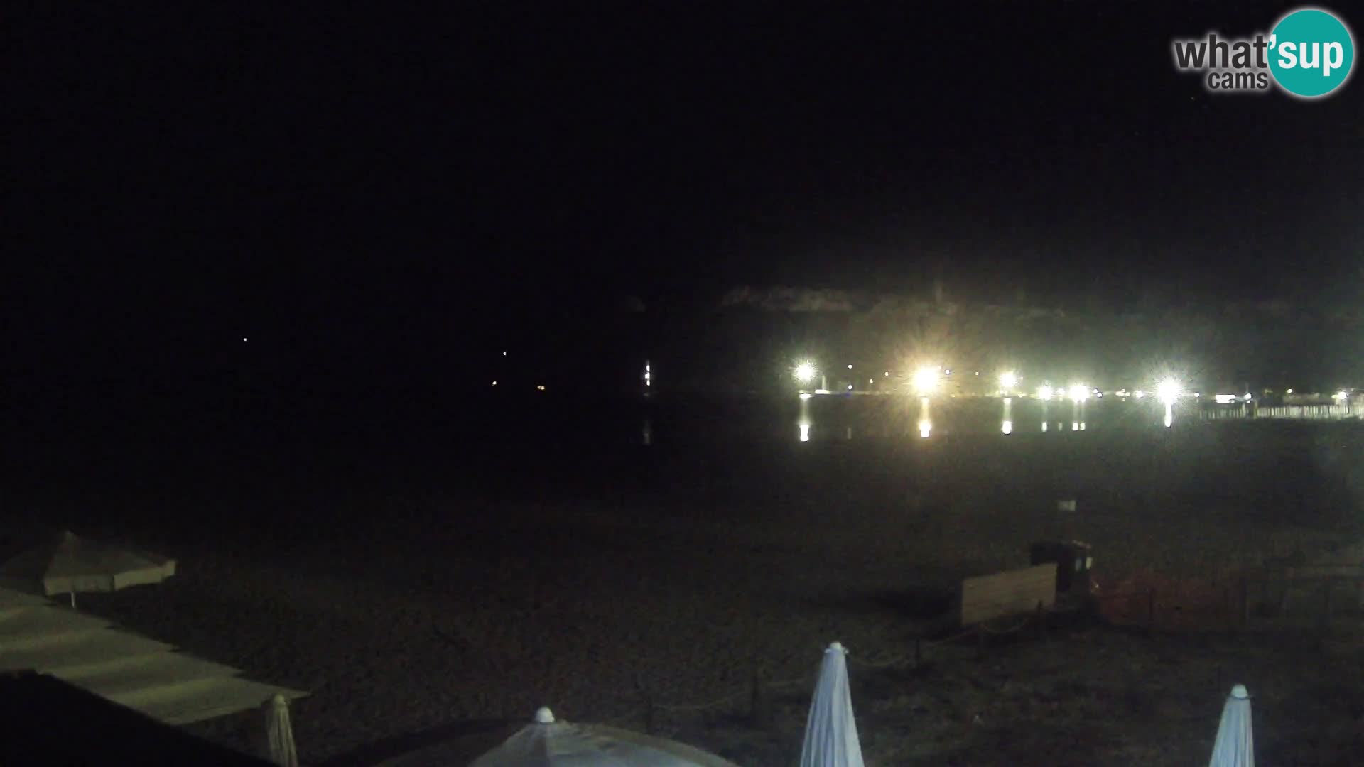 Poetto beach webcam | Cagliari | Sardinija