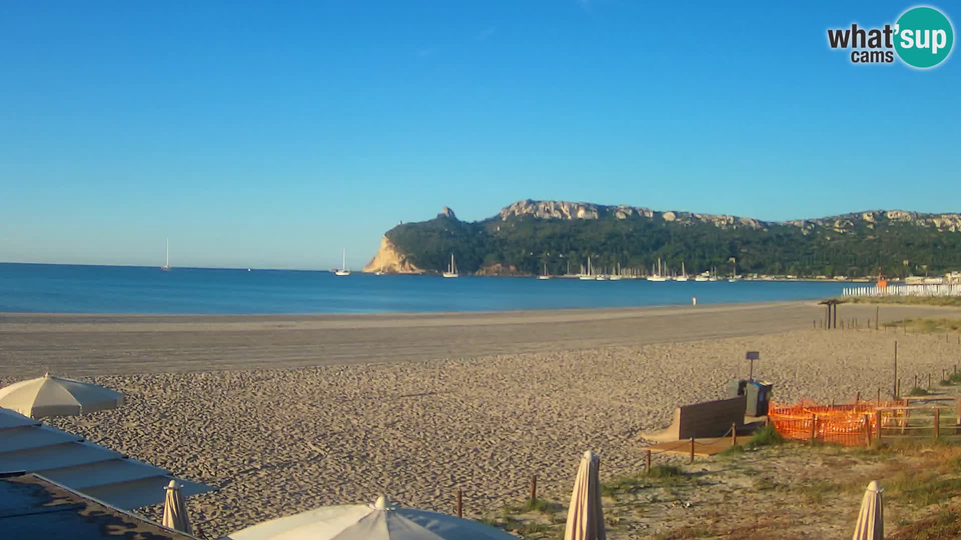 Poetto Strand Webcam | Cagliari | Sardinien