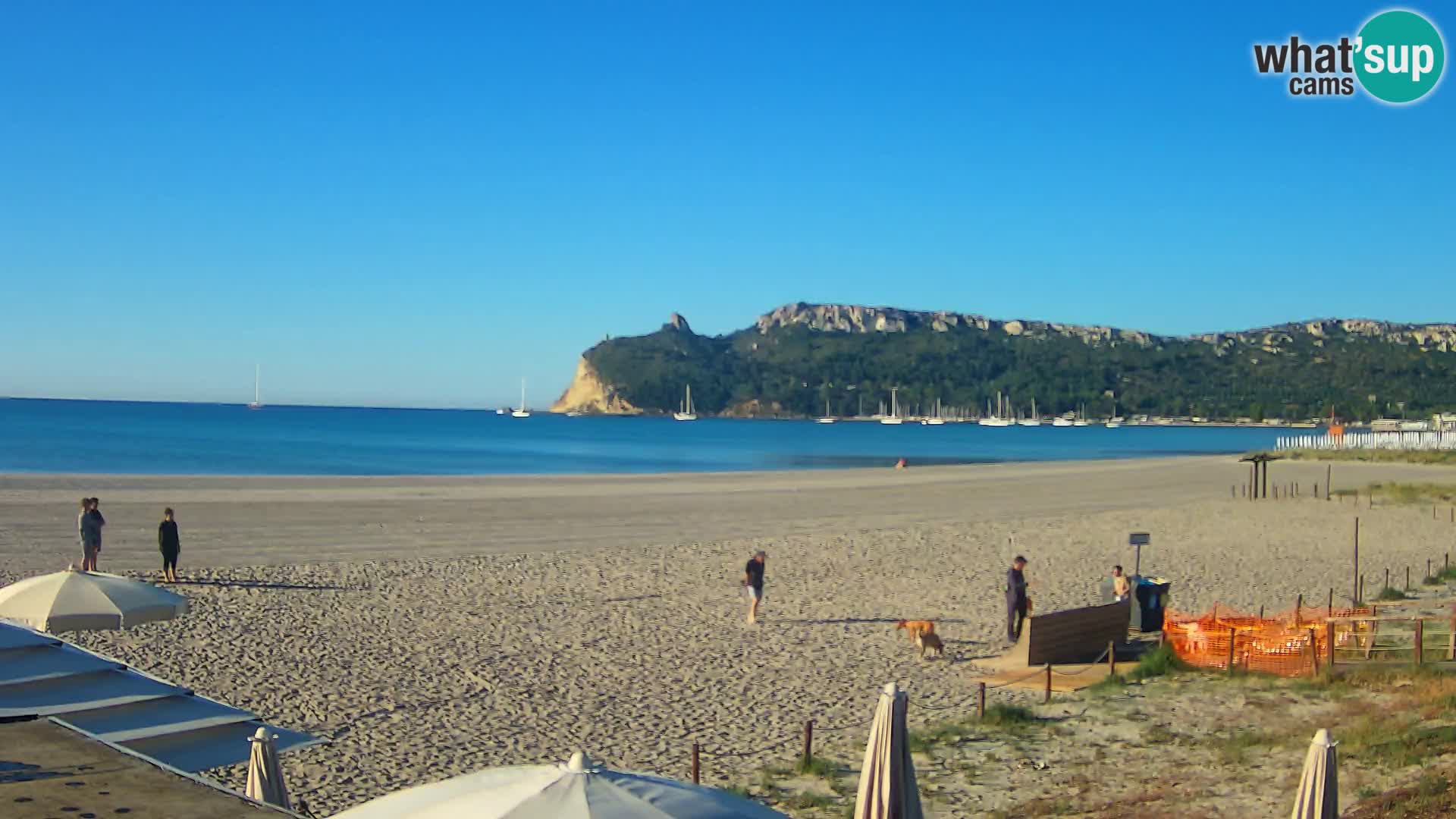 Webcam spiaggia del Poetto | Cagliari | Sardegna