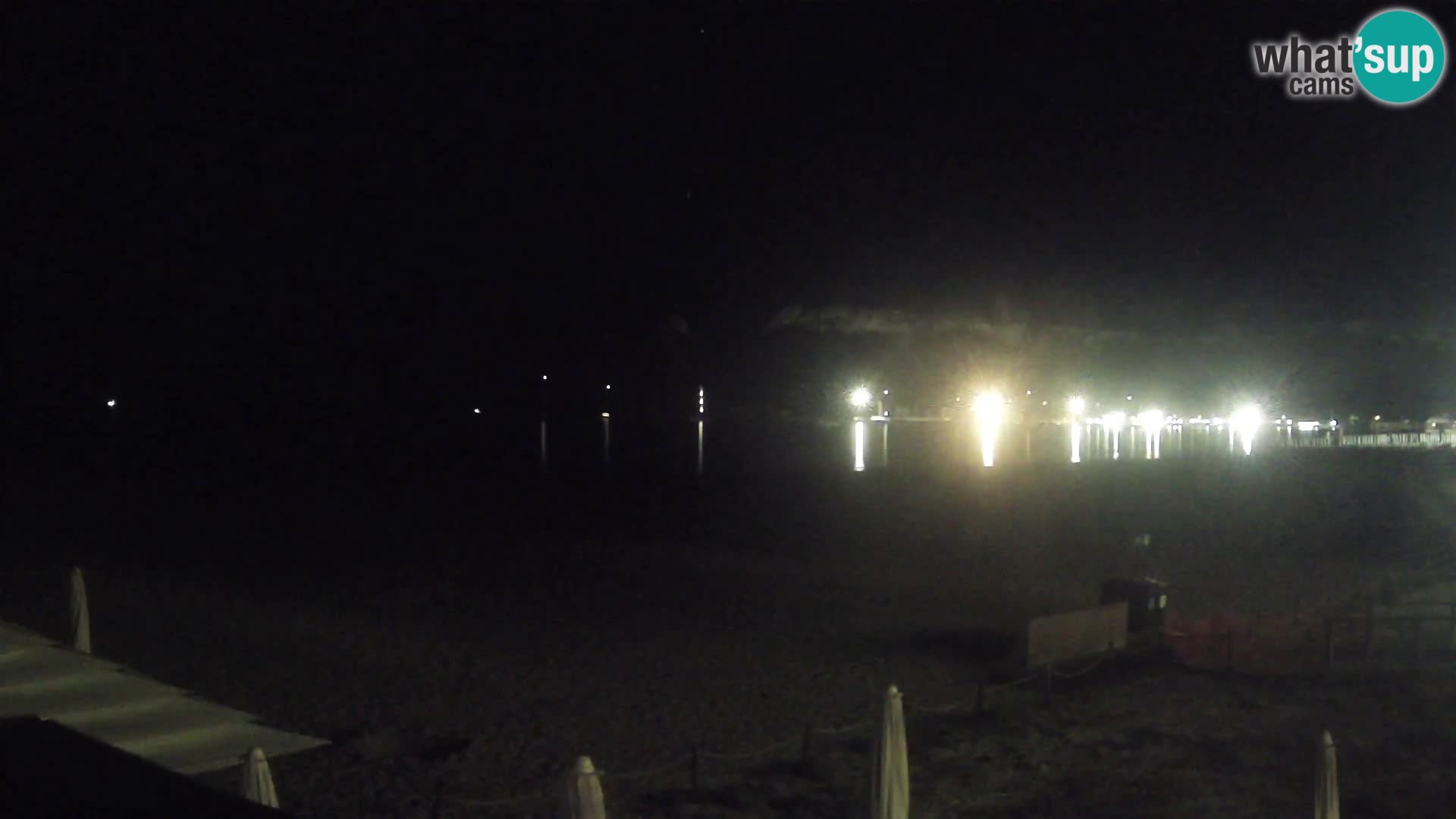 Poetto beach webcam | Cagliari | Sardinija