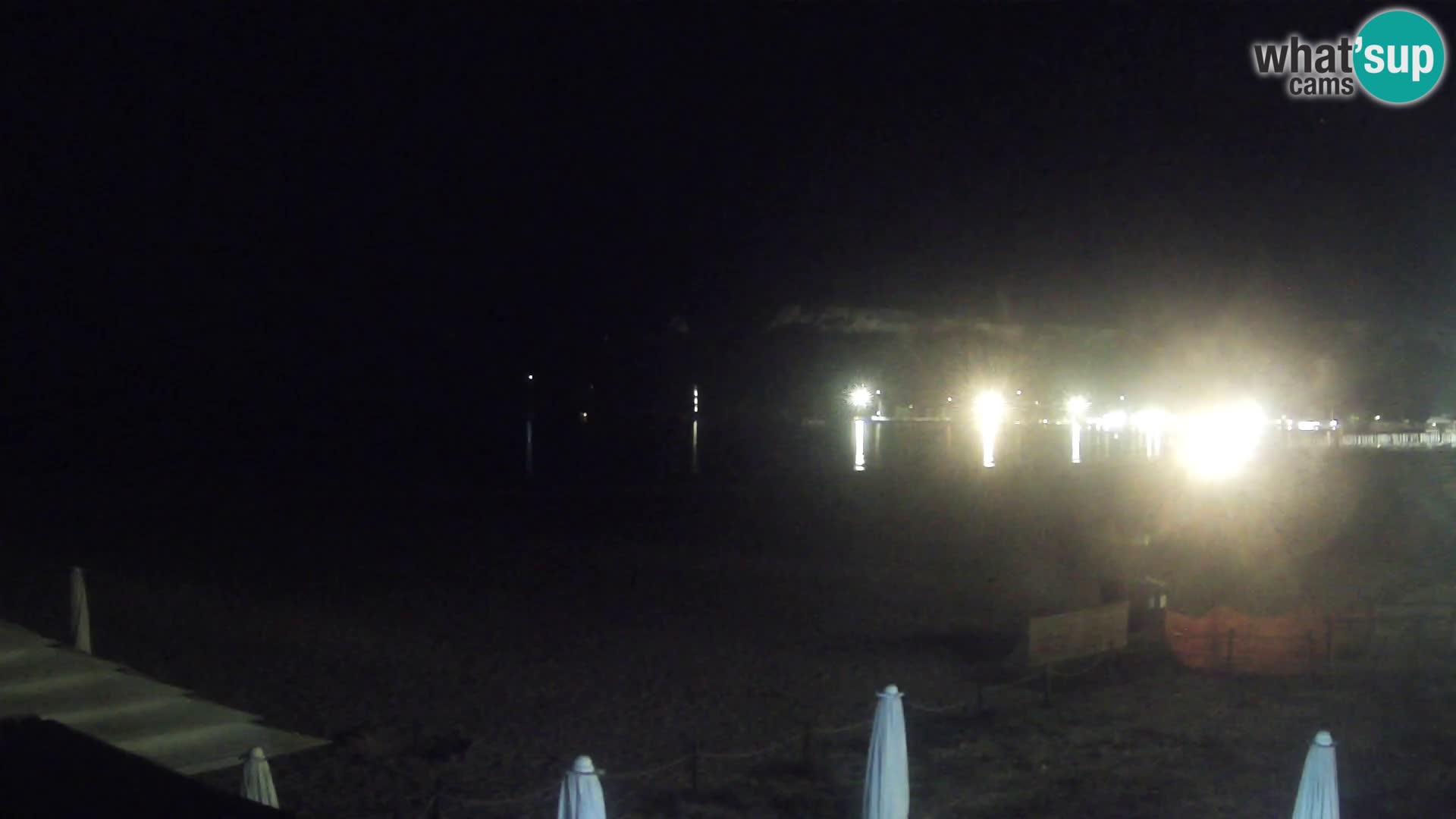 Poetto beach webcam | Cagliari | Sardinija