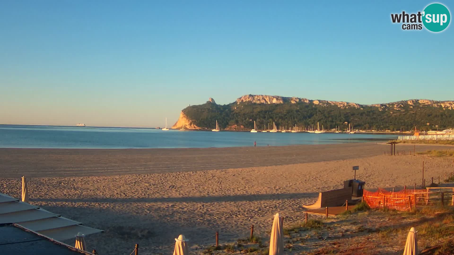 Poetto Strand Webcam | Cagliari | Sardinien