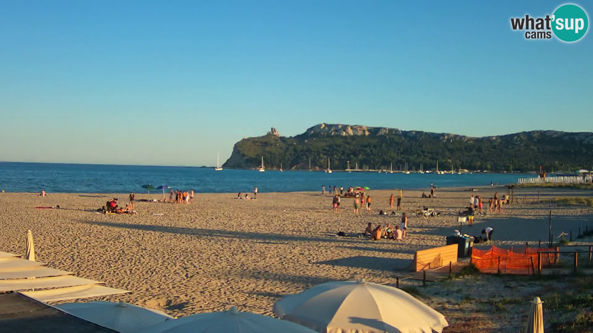Webcam spiaggia del Poetto | Cagliari | Sardegna