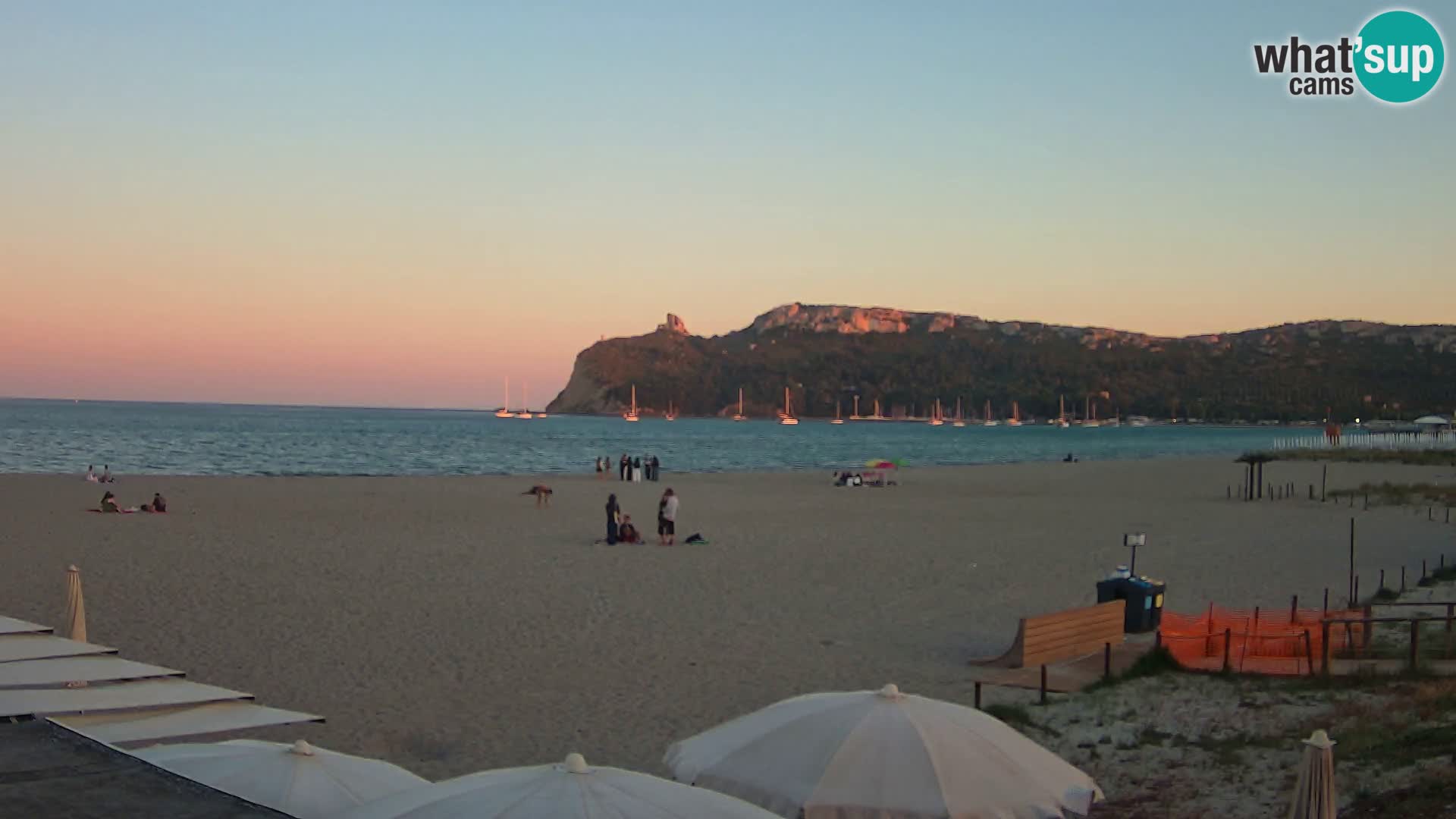 Webcam spiaggia del Poetto | Cagliari | Sardegna