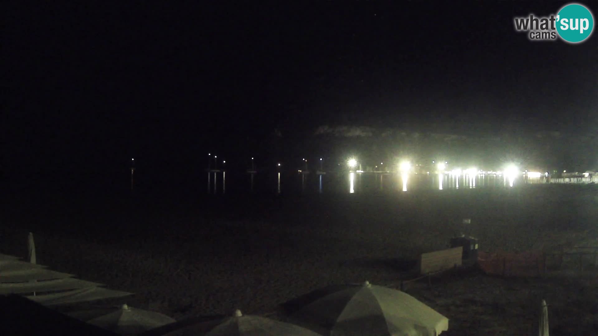Poetto beach webcam | Cagliari | Sardinia