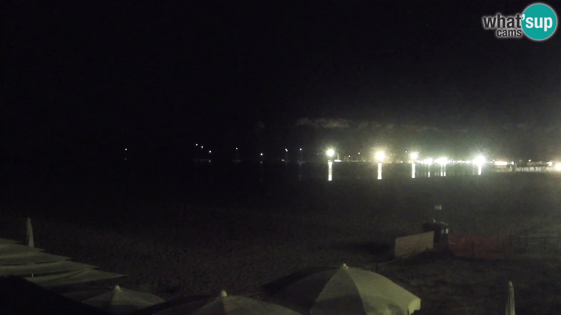 Poetto beach webcam | Cagliari | Sardinija