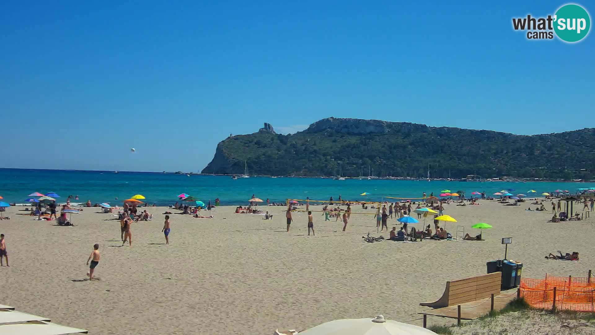 Poetto beach webcam | Cagliari | Sardinia