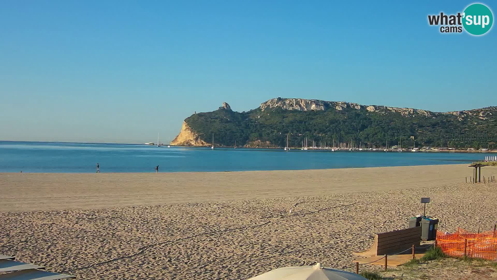 Poetto beach webcam | Cagliari | Sardinia