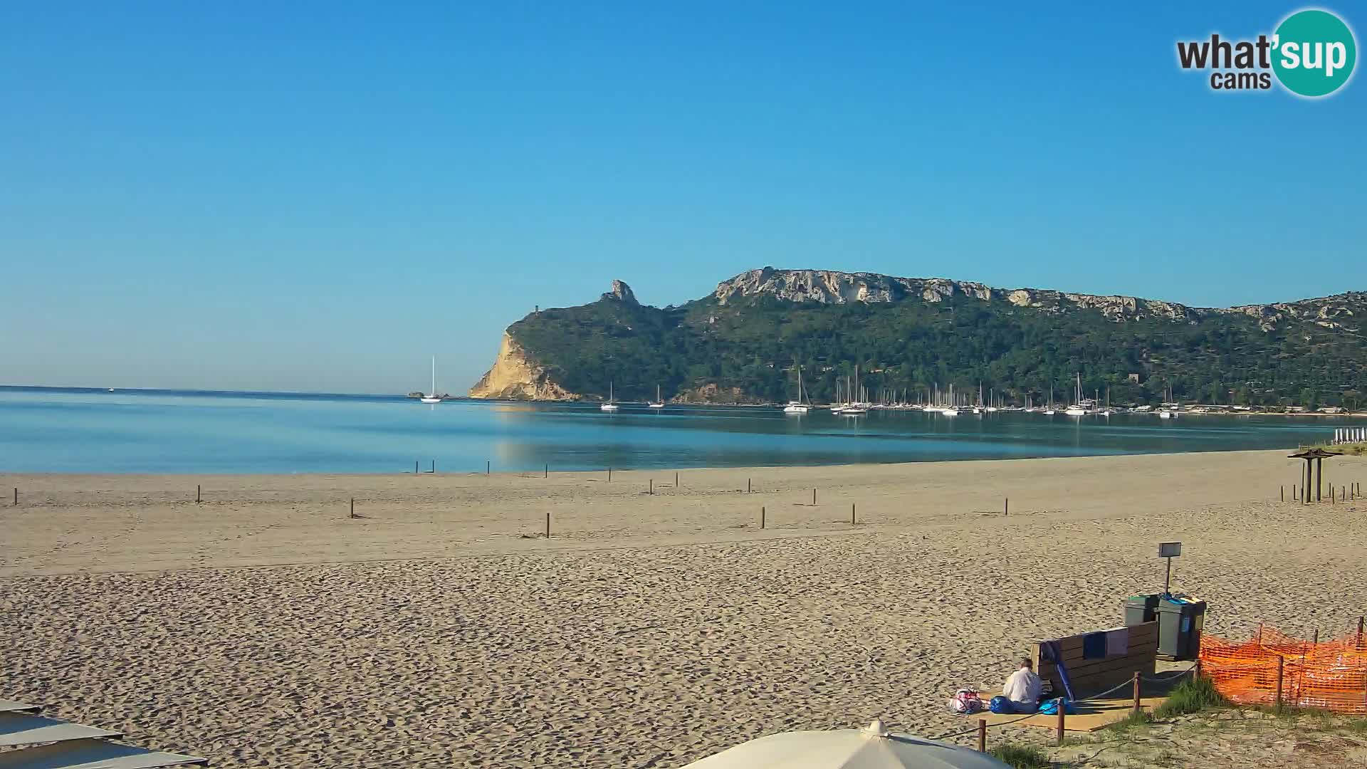 Poetto beach webcam | Cagliari | Sardinia