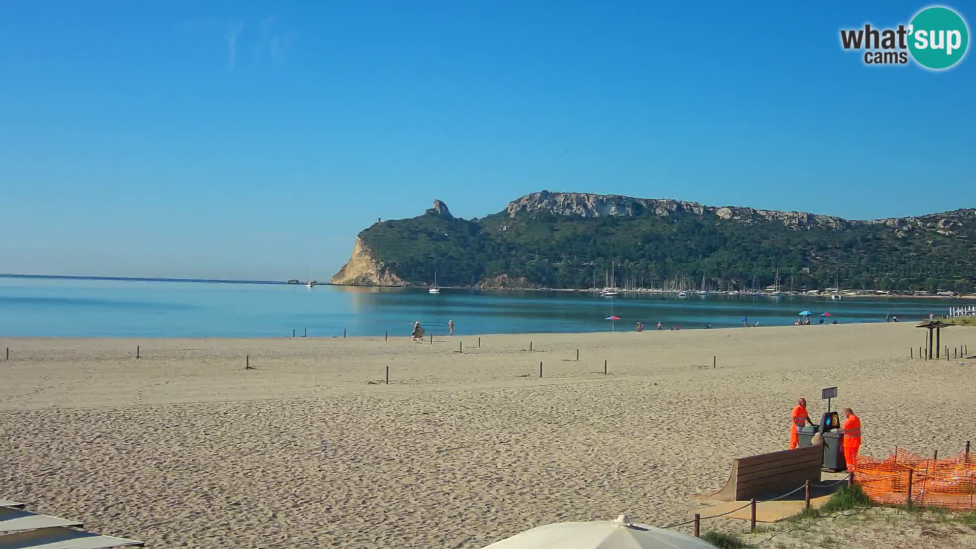 Webcam spiaggia del Poetto | Cagliari | Sardegna