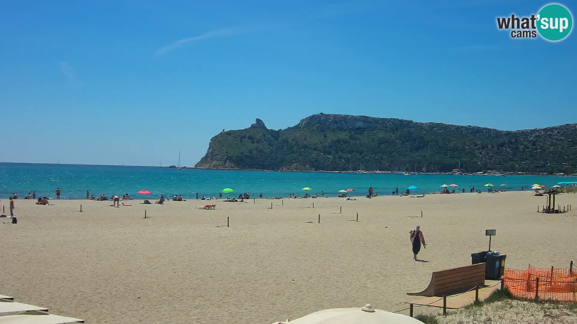 Webcam playa de Poetto | Cagliari | Cerdeña