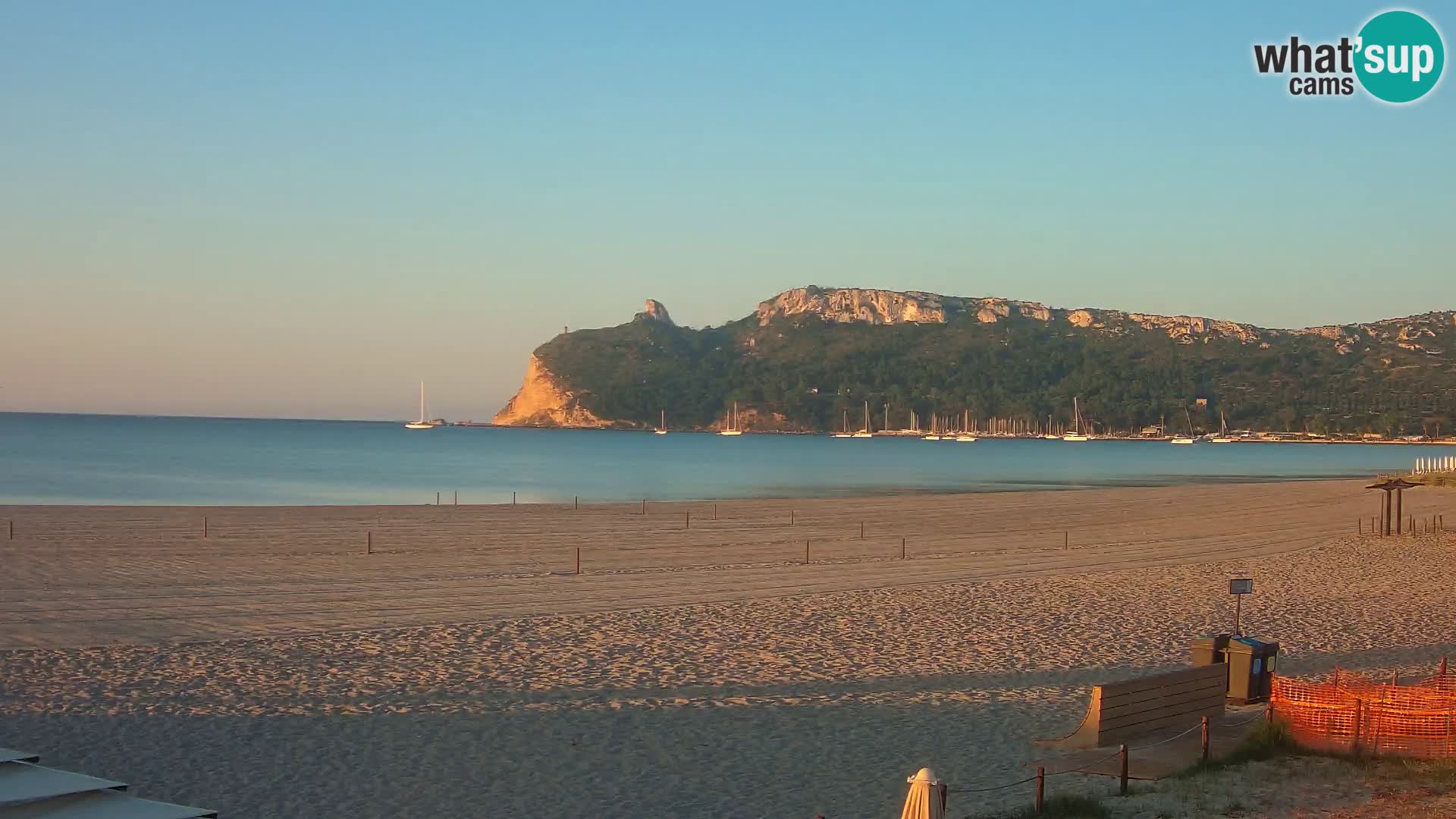 Webcam plage de Poetto | Cagliari | Sardaigne