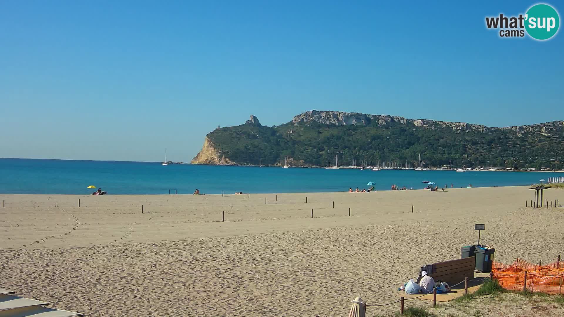 Webcam playa de Poetto | Cagliari | Cerdeña