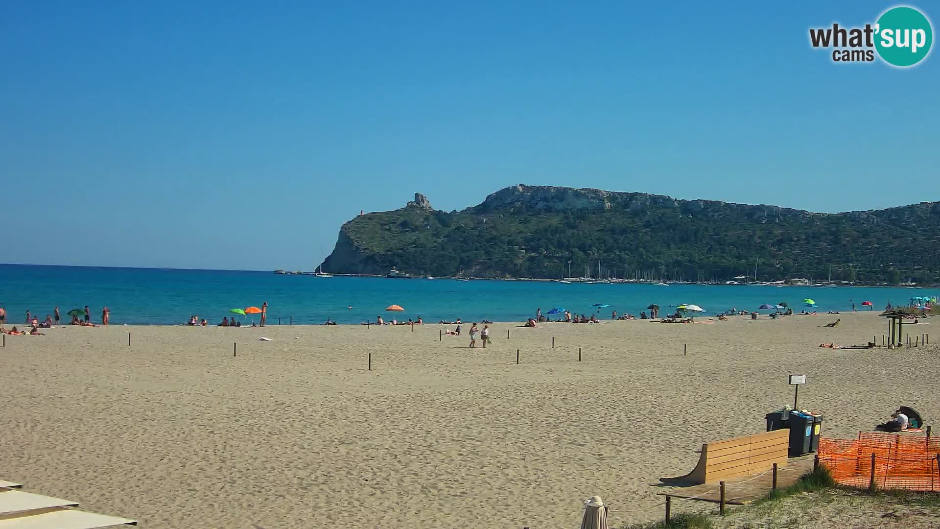Poetto beach webcam | Cagliari | Sardinia