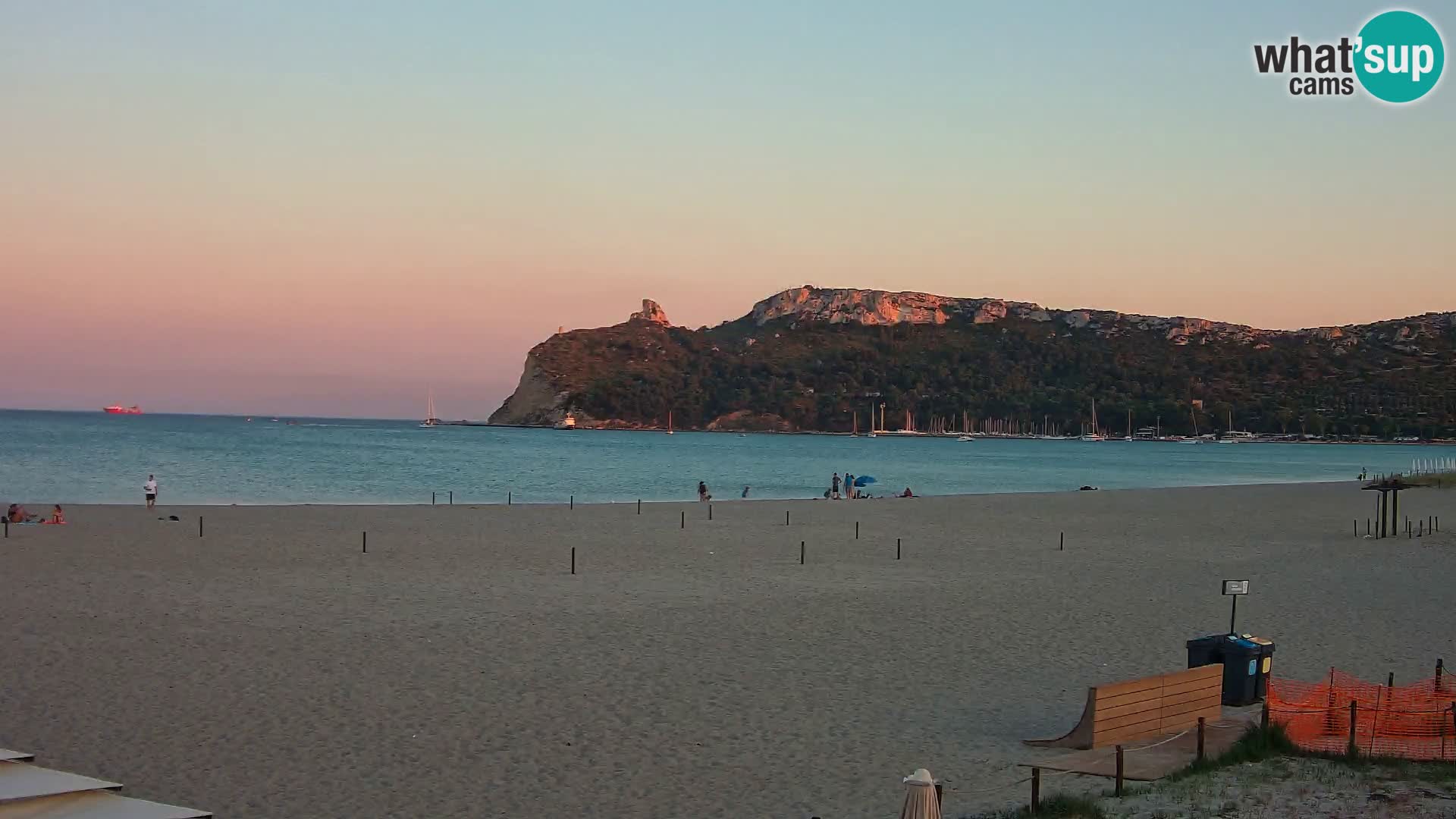 Webcam spiaggia del Poetto | Cagliari | Sardegna