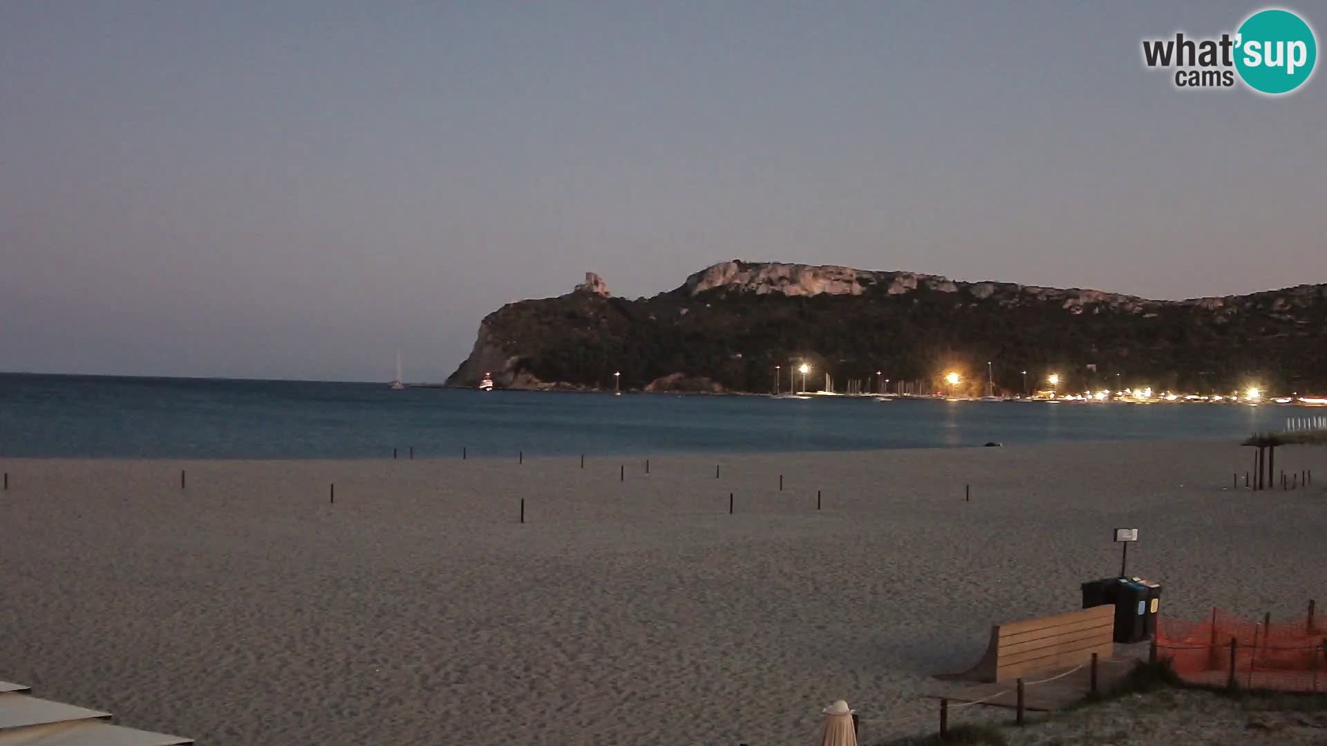 Poetto beach webcam | Cagliari | Sardinia