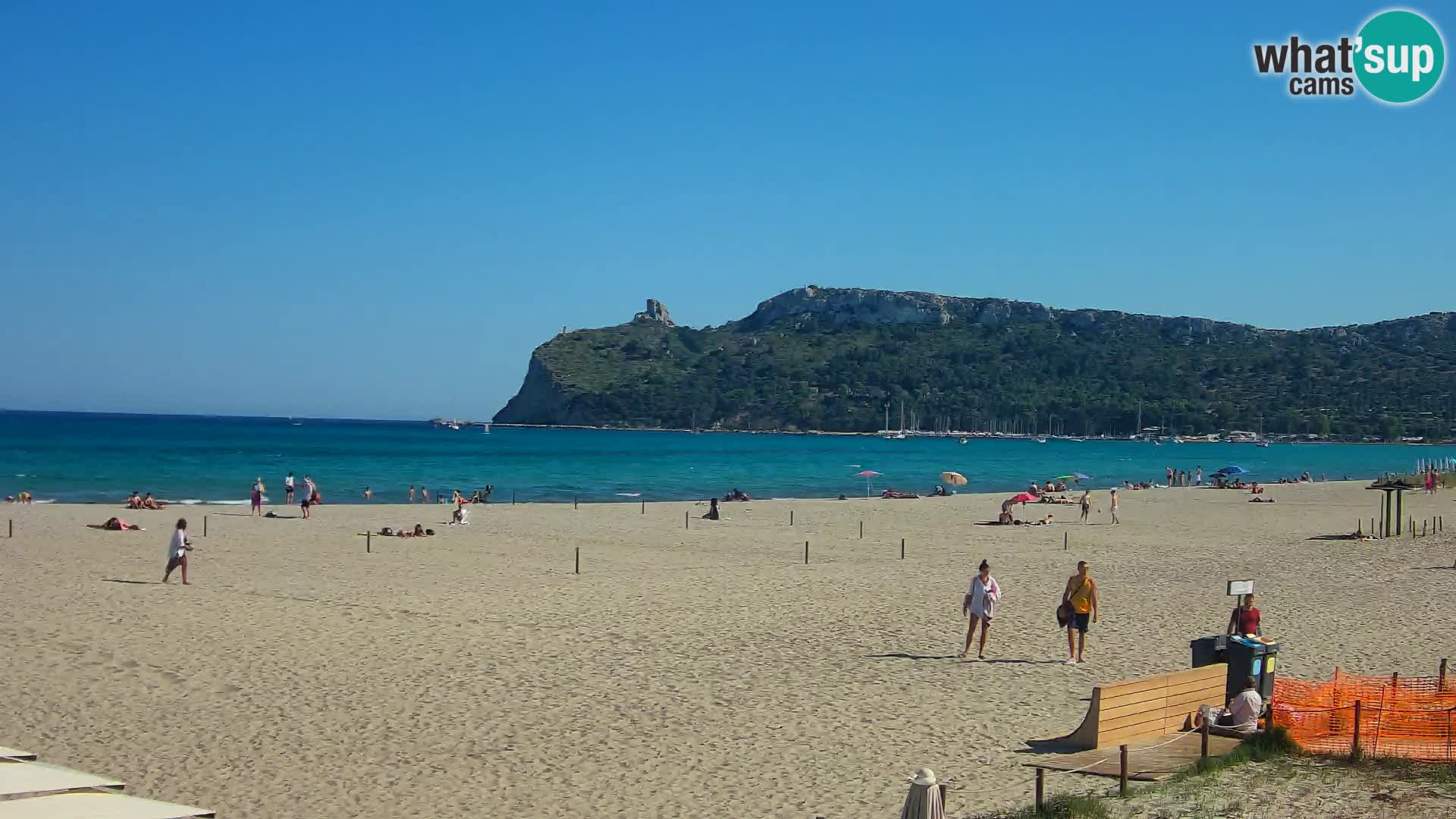 Poetto Strand Webcam | Cagliari | Sardinien