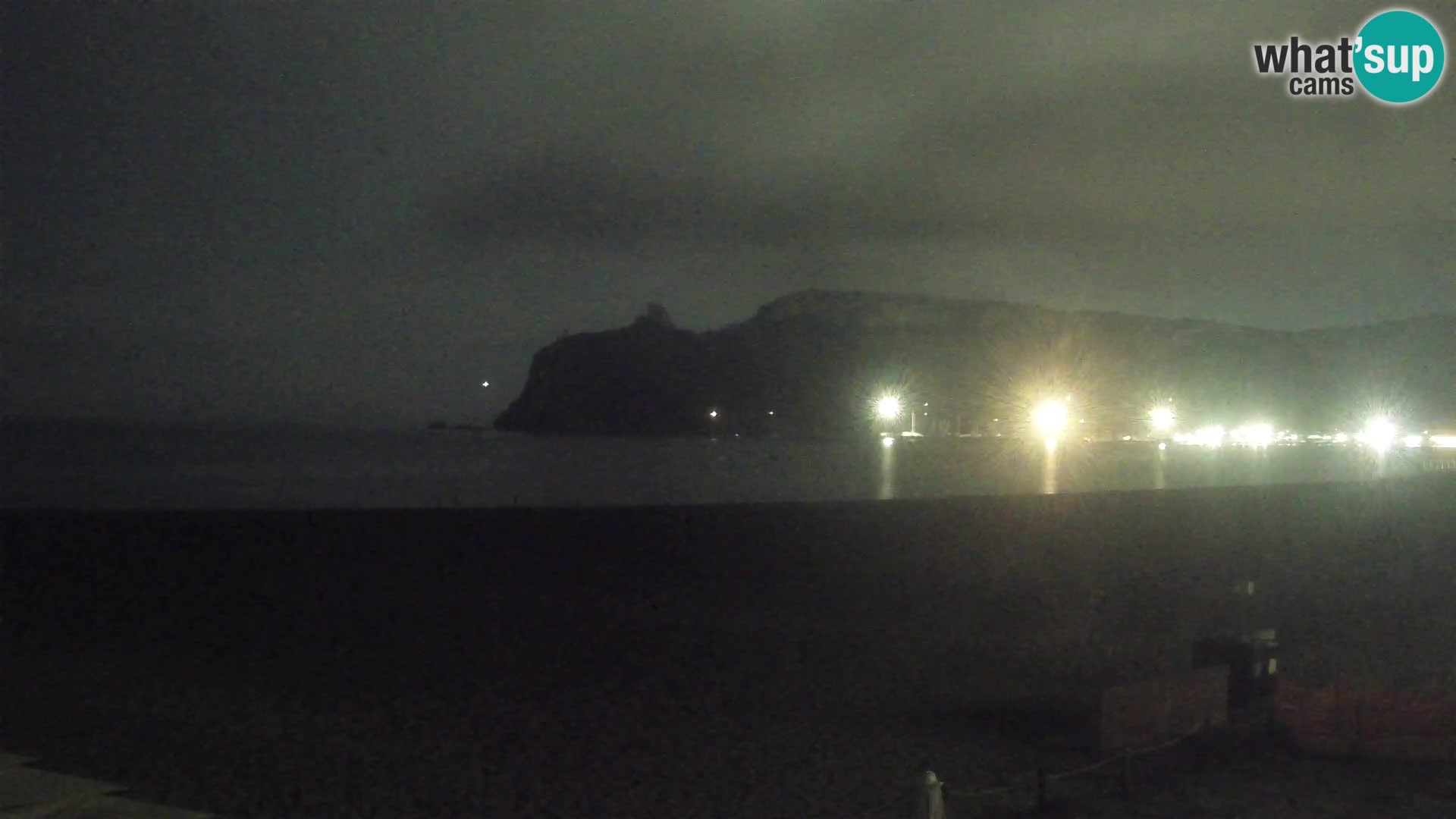 Poetto beach webcam | Cagliari | Sardinija