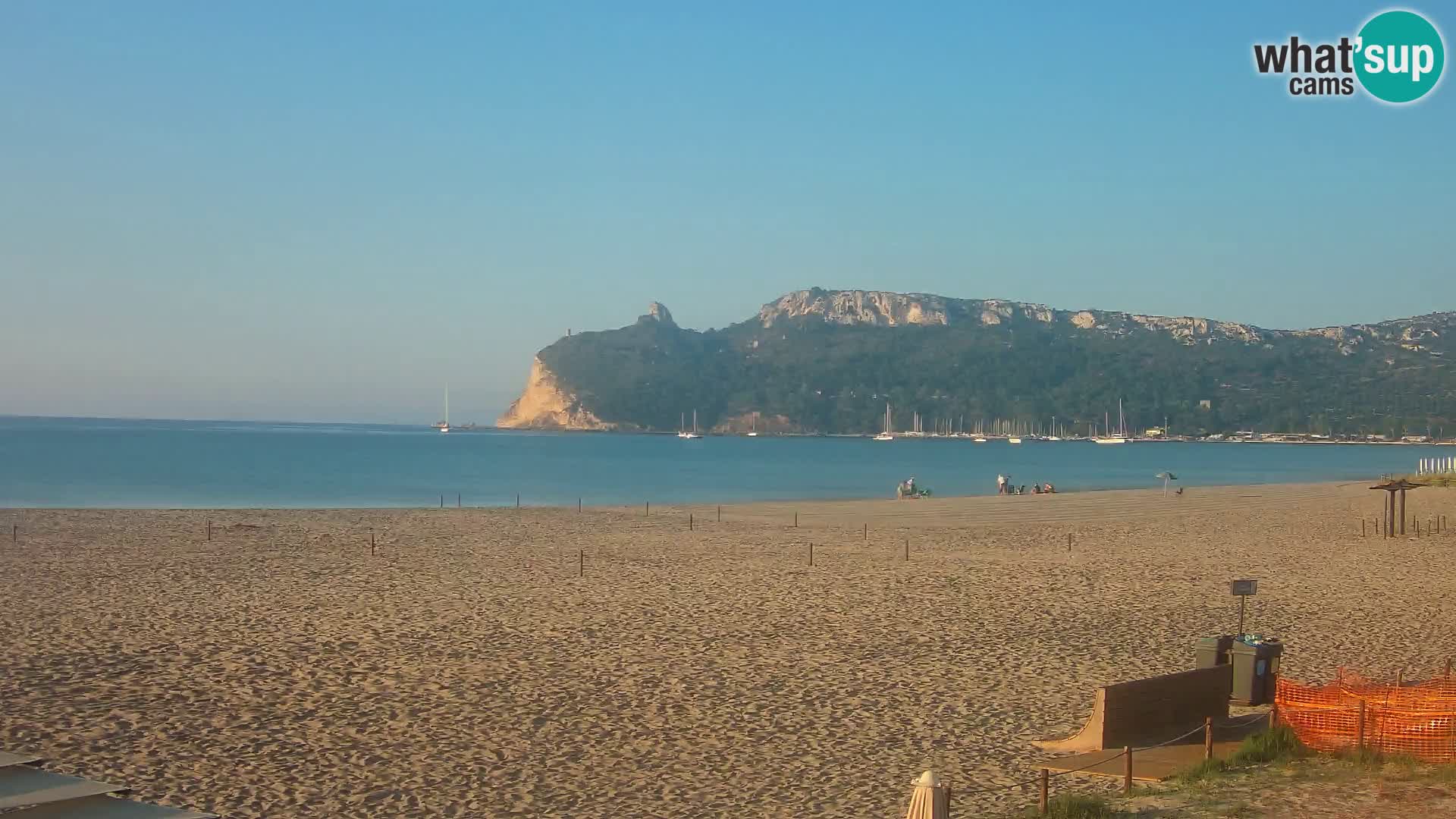 Poetto Strand Webcam | Cagliari | Sardinien