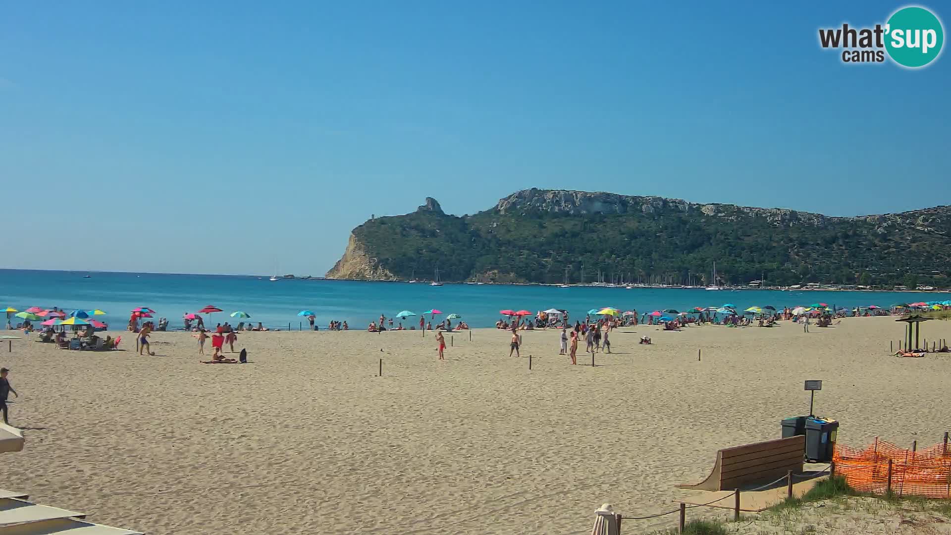 Webcam spiaggia del Poetto | Cagliari | Sardegna