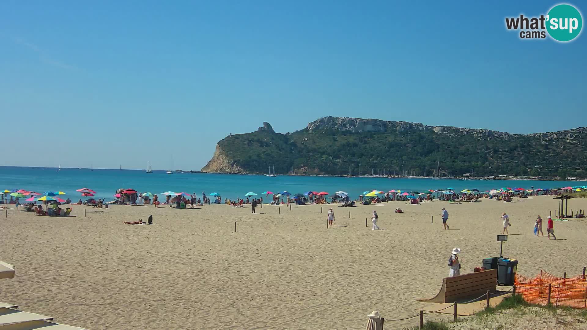 Poetto Strand Webcam | Cagliari | Sardinien