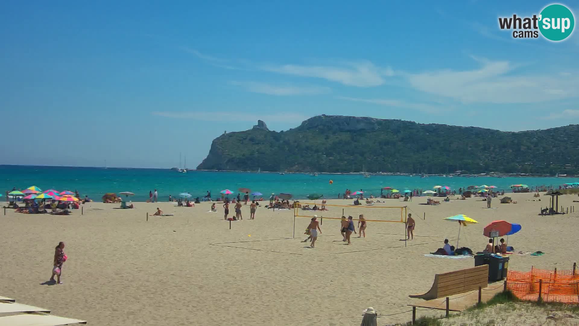 Webcam playa de Poetto | Cagliari | Cerdeña