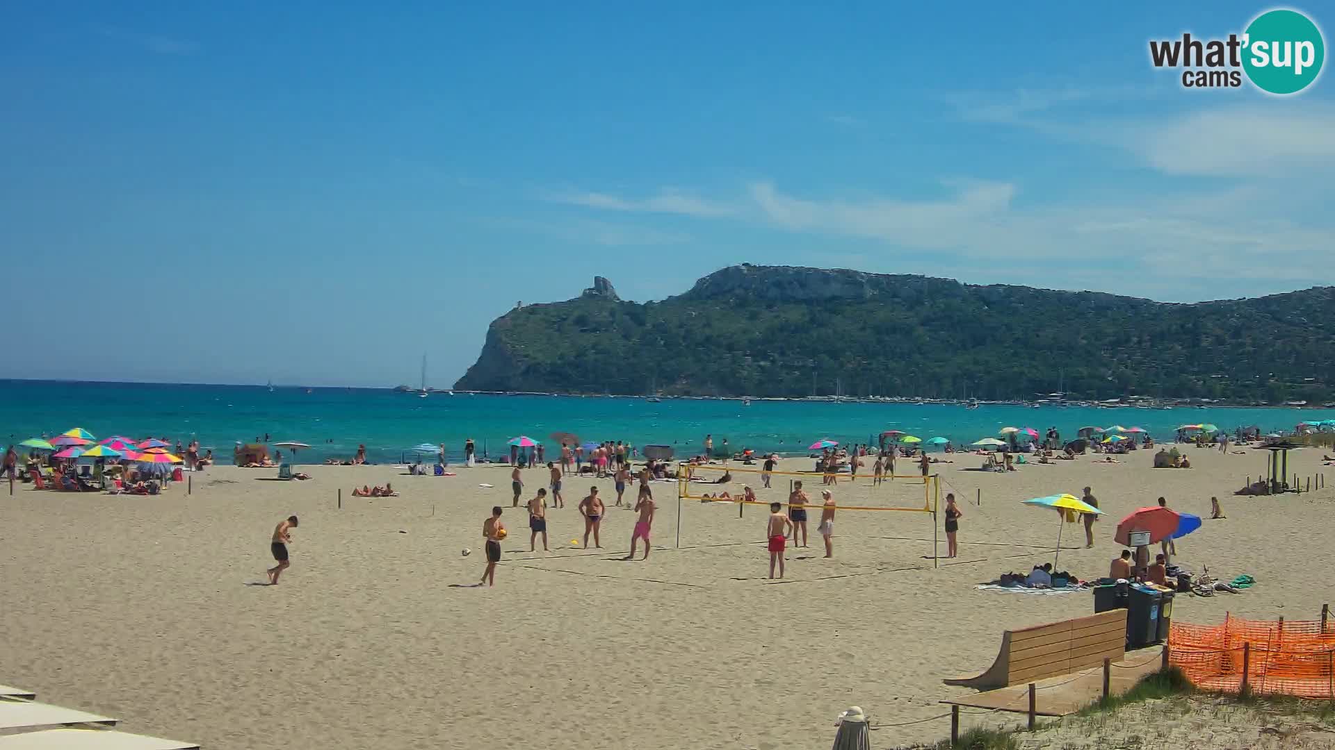 Poetto beach webcam | Cagliari | Sardinia