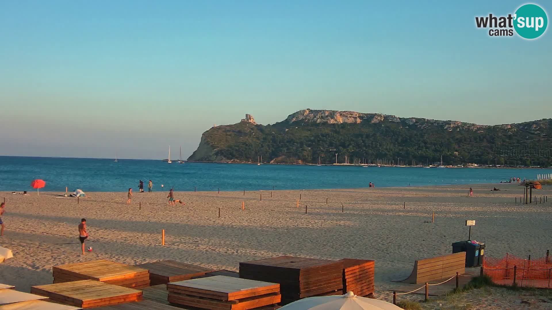 Poetto Strand Webcam | Cagliari | Sardinien