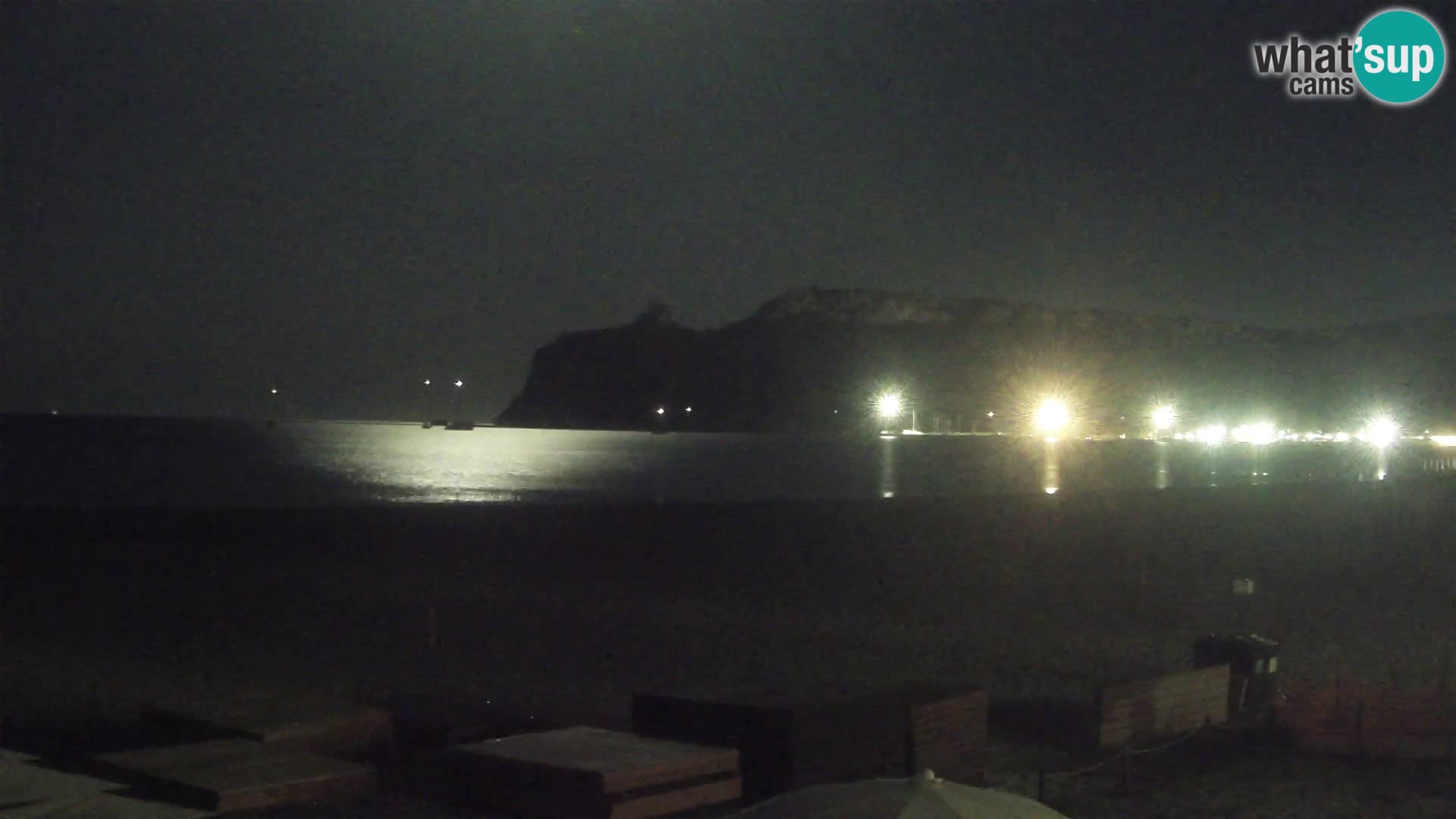 Poetto beach webcam | Cagliari | Sardinija